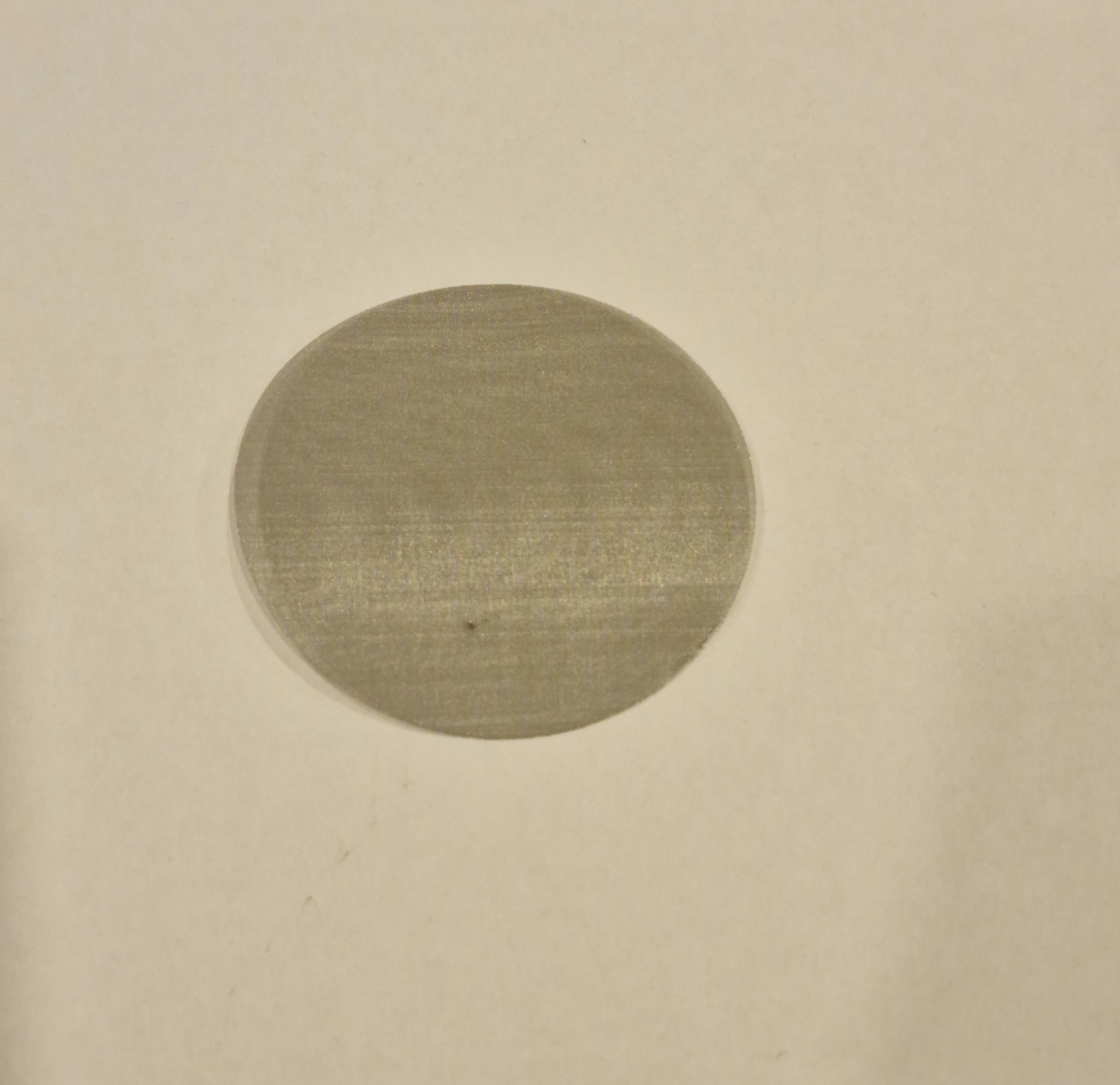 Chromstahlgaze rund (Durchmesser 85mm)
