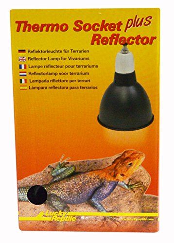 Lucky Reptile Thermo Socket plus Reflektor, schwarz