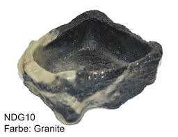 Dragon Felsschale small Granite, 10x7x3,5cm