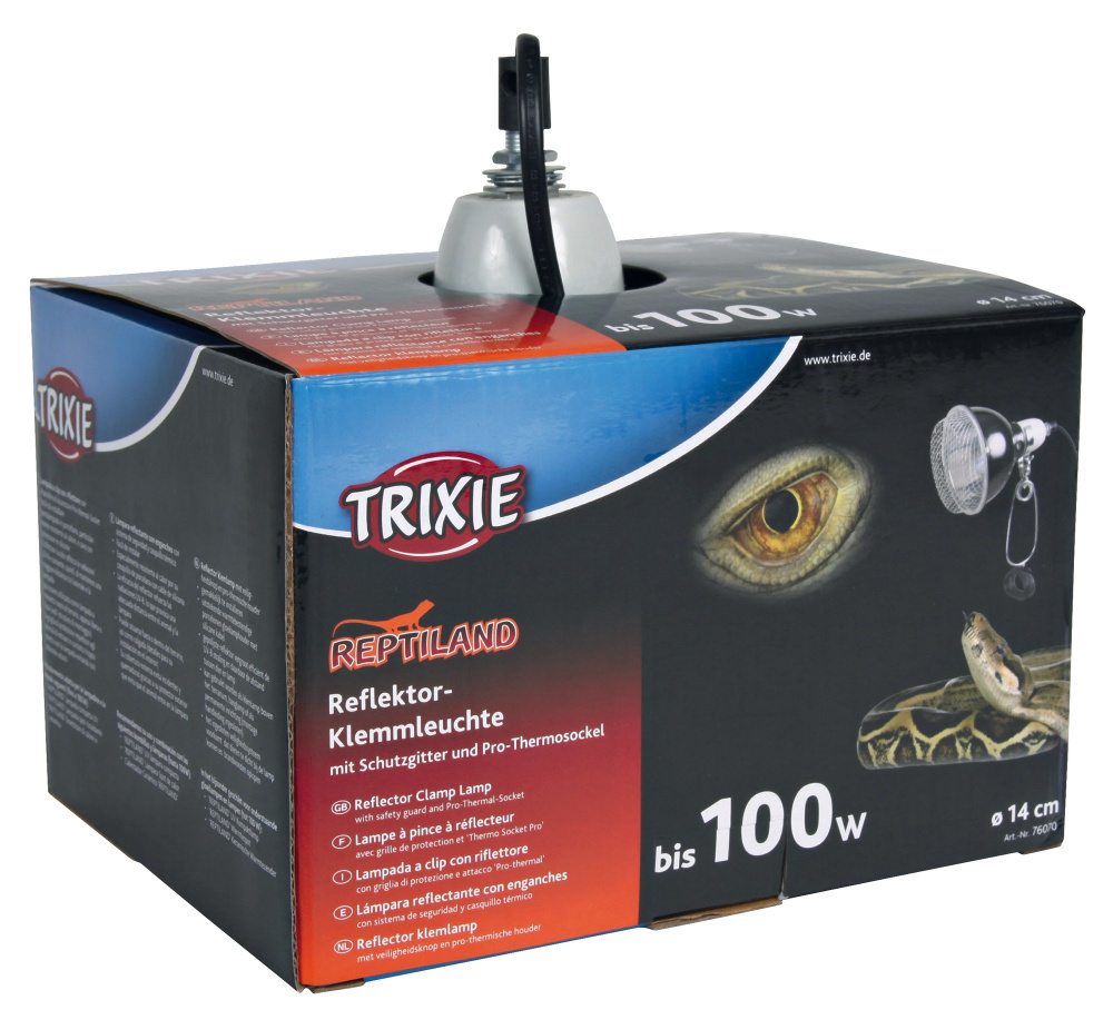 Trixie Reflektor Klemmlampe bis 100 Watt