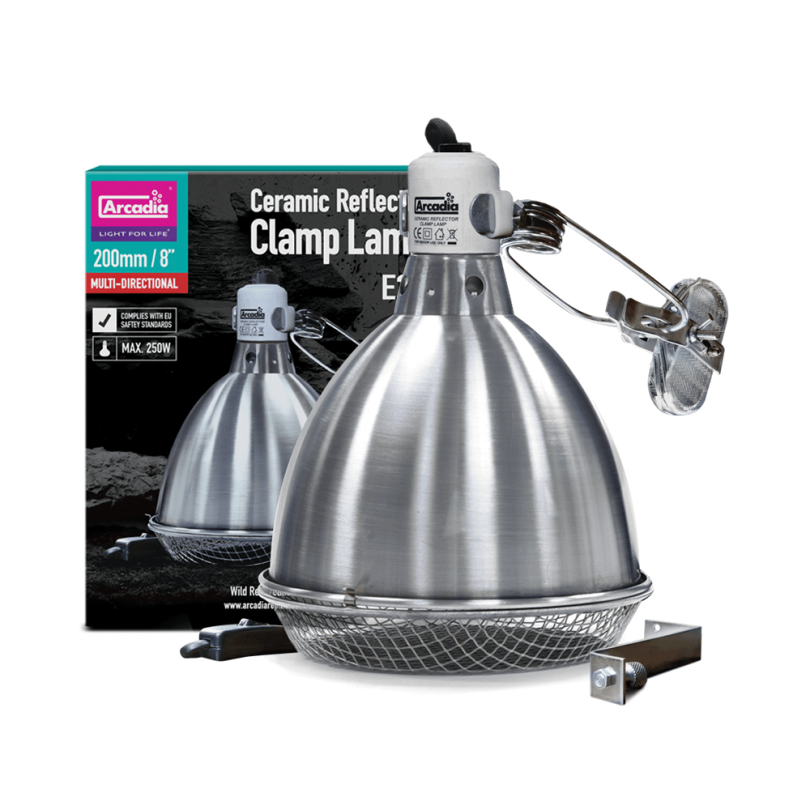Arcadia Clamp Lamp Aluminium