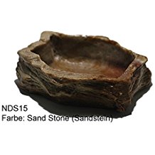 Dragon Felsschale medium Sand Stone, 12x12x4cm